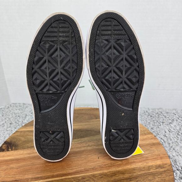 Converse CTAS Chuck All Star Shoreline Ox Green Glow Casual Sneakers Womens 7 - Picture 7 of 11